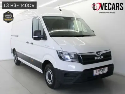 Usado MAN TGE 140 CV (102 kW) 2022 Blanco Van
