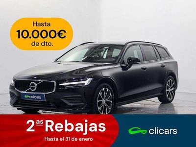Negro Usado 2021 Volvo V60 Momentum Familiar | 25.490 € (Buen precio)