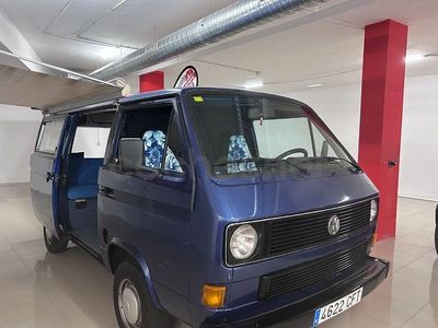 Usado VW Transporter 68 CV (50 kW) 1989 Azul Van