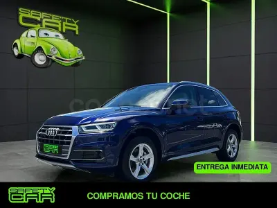 Usado Audi Q5 Advanced Plus 190 CV (139 kW) 2018 Azul SUV