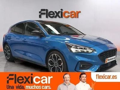 Begagnad Ford Focus ST-Line 125 HK (91 kW) 2019 Blå