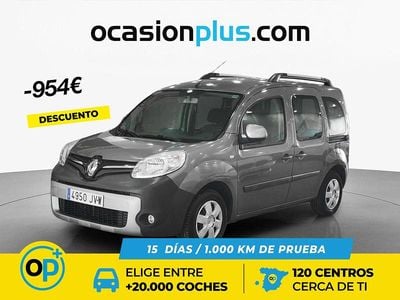 Usado Renault Kangoo 90 CV (66 kW) 2016 Gris Monovolumen
