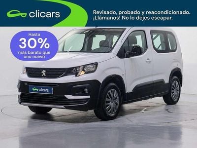Usado Peugeot Rifter Active 102 CV (75 kW) 2022 Blanco Monovolumen
