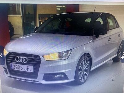 Usado Audi A1 S-Line 90 CV (66 kW) 2015 Gris Utilitario