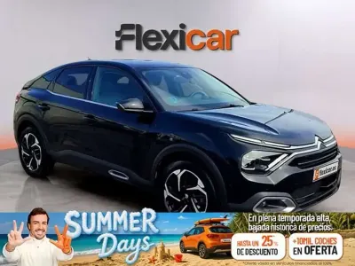 Usado Citroën C4 PureTech 131 CV (96 kW) 2022 Negro Utilitario