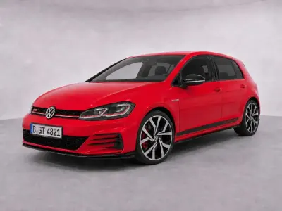 Usado VW Golf VII GTI 265 CV (194 kW) 2016 Rojo Utilitario
