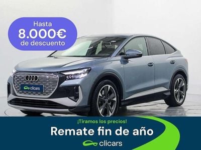 Azul Usado 2023 Audi Q4 Sportback e-tron S-Line SUV | 33.790 € (Super precio)