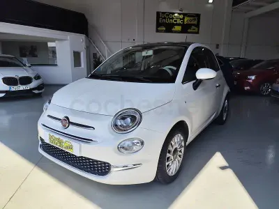 Usado Fiat 500 Club 70 CV (51 kW) 2022 Blanco Berlina