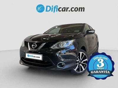 Usado Nissan Qashqai N-TEC 116 CV (85 kW) 2014 Negro SUV