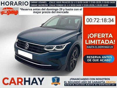 Usado VW Tiguan Life 245 CV (180 kW) 2022 Azul SUV