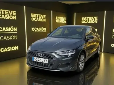 Usado Audi A3 Sportback S-Line 110 CV (80 kW) 2022 Gris Utilitario
