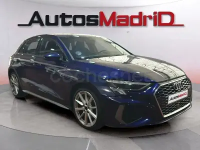 Usado Audi A3 S-Line 150 CV (110 kW) 2023 Azul Berlina