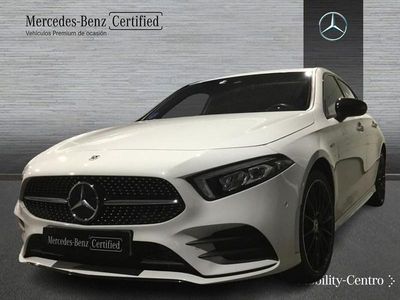 Digital white metallic paint Usado 2021 Mercedes A250 AMG line | 30.900 € (Precio justo)