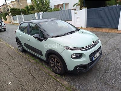 Usado Citroën C3 Feel 82 CV (60 kW) 2019 Verde Utilitario