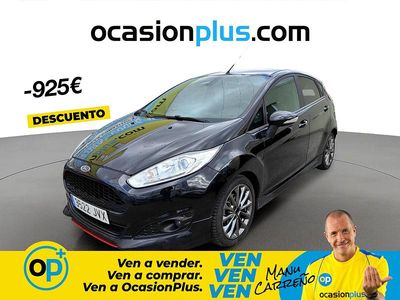 Usado Ford Fiesta ST-Line 125 CV (91 kW) 2016 Negro