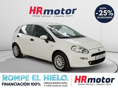Usado Fiat Punto Pop 75 CV (55 kW) 2014 Blanco Utilitario