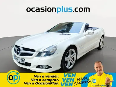 Usado Mercedes SL350 315 CV (231 kW) 2010 Blanco Descapotable
