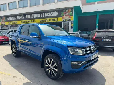 Usado VW Amarok Highline 258 CV (189 kW) 2018 Azul Pickup/Camioneta