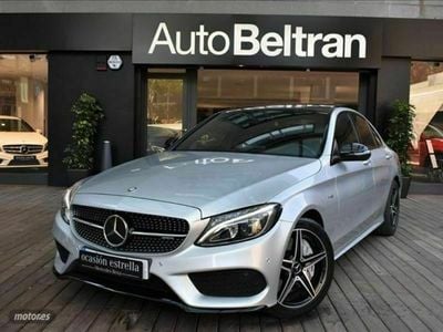 Usado Mercedes C43 AMG AMG 367 CV (269 kW) 2017 Plateado Berlina