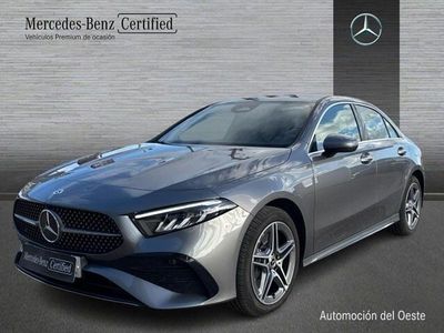 Gris Usado 2025 Mercedes A250 AMG line Berlina | 38.900 € (Un poco caro)