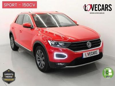 Begagnad VW T-Roc Sportline 151 HK (111 kW) 2021 Röd SUV