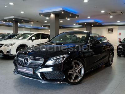 Usado Mercedes C220 170 CV (125 kW) 2017 Negro Descapotable