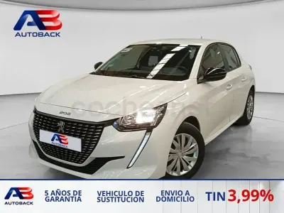 Usado Peugeot 208 Active 102 CV (75 kW) 2022 Blanco Utilitario
