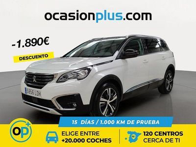 Blanco Usado 2019 Peugeot 5008 Allure SUV | 20.800 € (Precio justo)