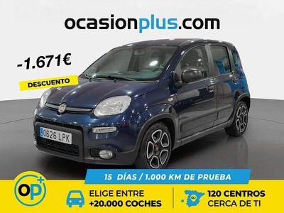Usado Fiat Panda City Life 70 CV (51 kW) 2021 Azul Utilitario