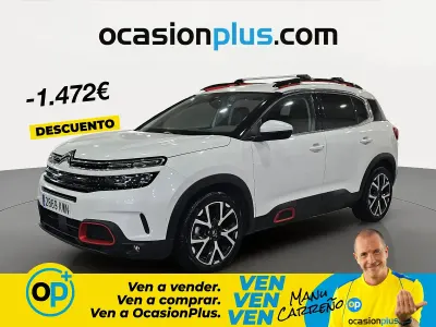 Usado Citroën C5 Aircross Shine 131 CV (96 kW) 2019 Blanco SUV