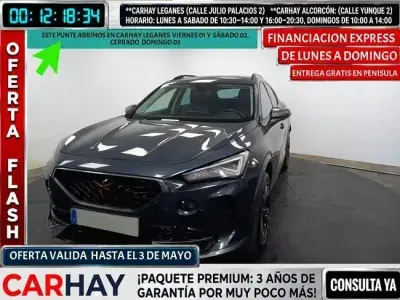 Usado Cupra Formentor 150 HP (110 kW) 2021 Cinzento SUV