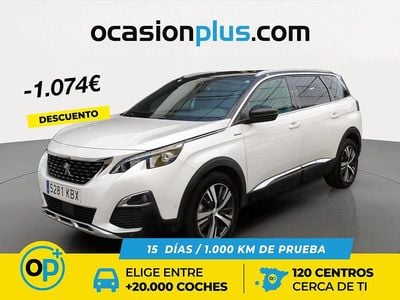 Usado Peugeot 5008 GT-line 120 CV (88 kW) 2017 Blanco Recogida