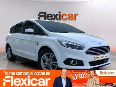 Usado Ford S-MAX Titanium 160 CV (117 kW) 2017 Blanco Monovolumen
