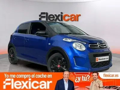 Usado Citroën C1 72 CV (52 kW) 2019 Azul Utilitario