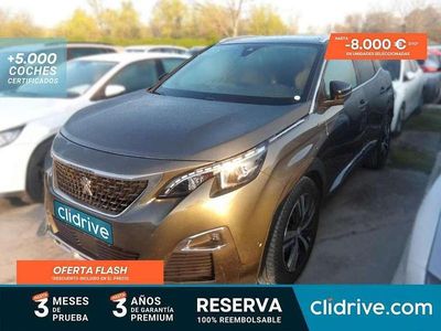 Usado Peugeot 3008 GT-line 131 CV (96 kW) 2020 Gris SUV