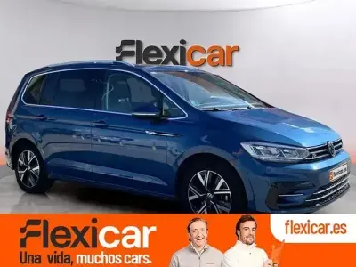 Usado VW Touran Sportline 150 CV (110 kW) 2020 Azul Monovolumen