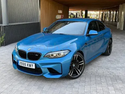 Usado BMW M2 Sport Line 370 CV (272 kW) 2018 Azul Coupe