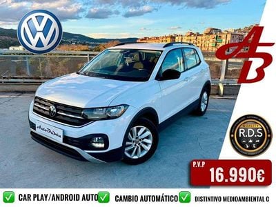 Usado VW T-Cross Advance 110 CV (80 kW) 2021 Blanco SUV