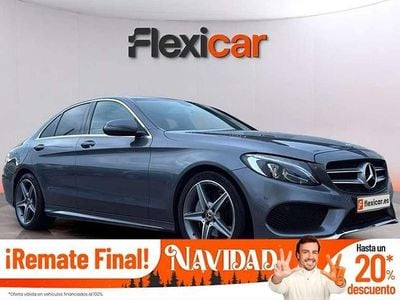 Gris Usado 2018 Mercedes C220 Berlina | 22.990 € (Buen precio)