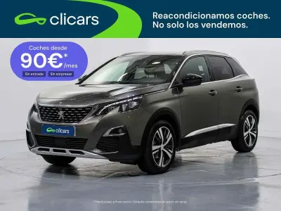 Usado Peugeot 3008 GT-line 131 CV (96 kW) 2018 Gris SUV
