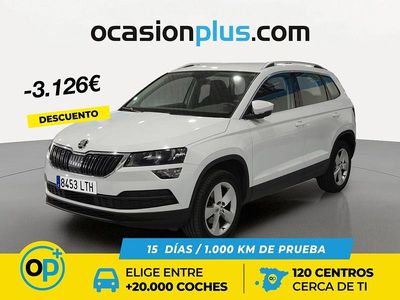 Usado Skoda Karoq Ambition 150 CV (110 kW) 2021 Blanco SUV