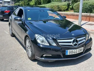 Usado Mercedes E350 231 CV (169 kW) 2009 Negro Coupe