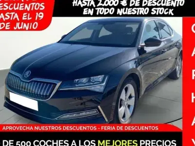 Occasion Skoda Superb Ambition 220 PK (161 kW) 2021 Zwart Sedan