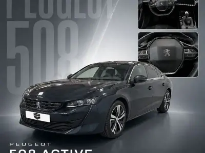 Käytetty Peugeot 508 Allure 130 HP (95 kW) 2019 Musta Sedan