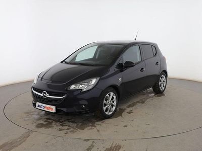 Usado Opel Corsa Selective 90 CV (66 kW) 2019 Negro Utilitario