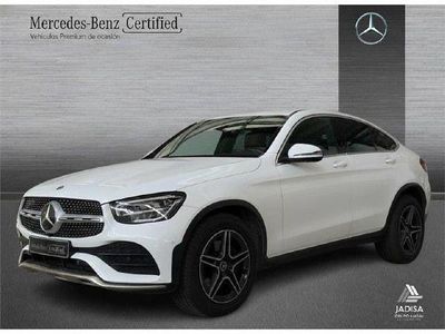 Usado Mercedes GLC200 AMG line 163 CV (119 kW) 2020 Blanco polar SUV