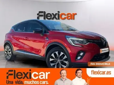 Usado Renault Captur Techno 90 CV (66 kW) 2024 Rojo SUV