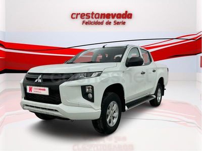 Usado Mitsubishi L200 150 CV (110 kW) 2021 Blanco Pickup/Camioneta