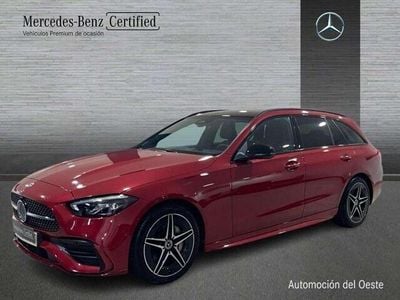 Usado Mercedes C220 203 CV (149 kW) 2024 Rojo Familiar