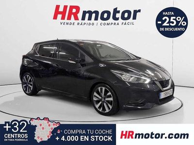 Usado Nissan Micra Acenta 117 CV (86 kW) 2019 Negro Utilitario